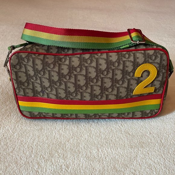 Dior Handbags - ❌SOLD❌ CHRISTIAN DIOR Monogram Trotter No. 2 Rasta Bag